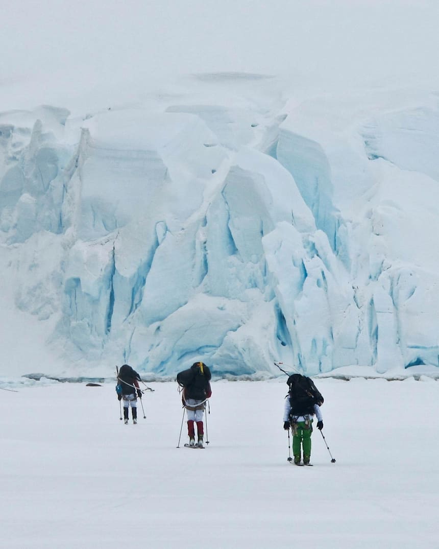 Foto Primele Ascensiuni In Antarctica