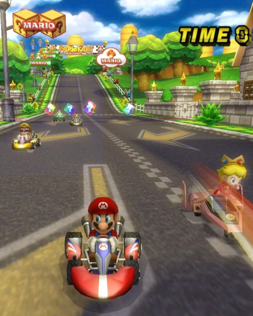 mario kart wii wifi