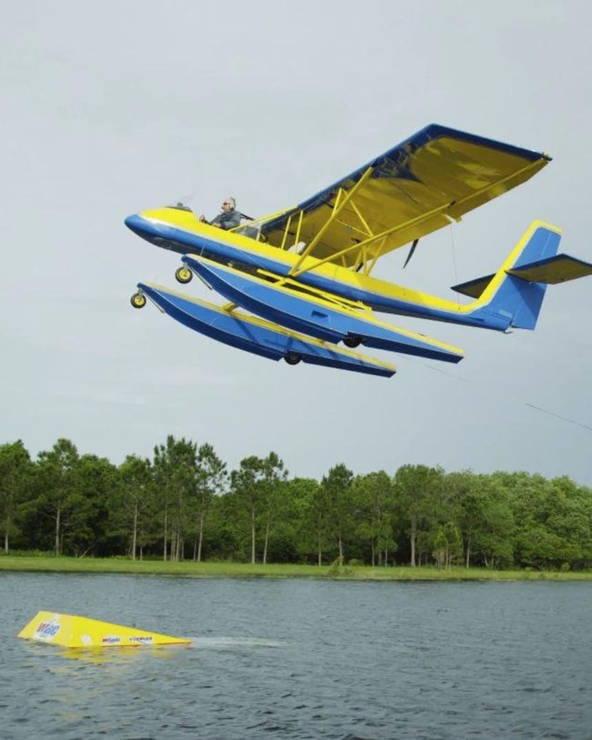 Video Esqui Acuatico Remolcado Por Una Avioneta