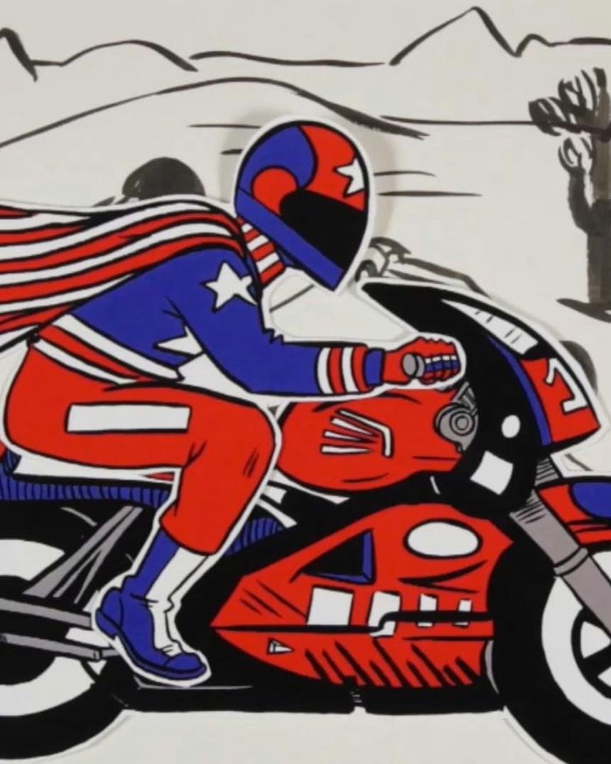 Storia A Fumetti Della Motogp Video Animazione