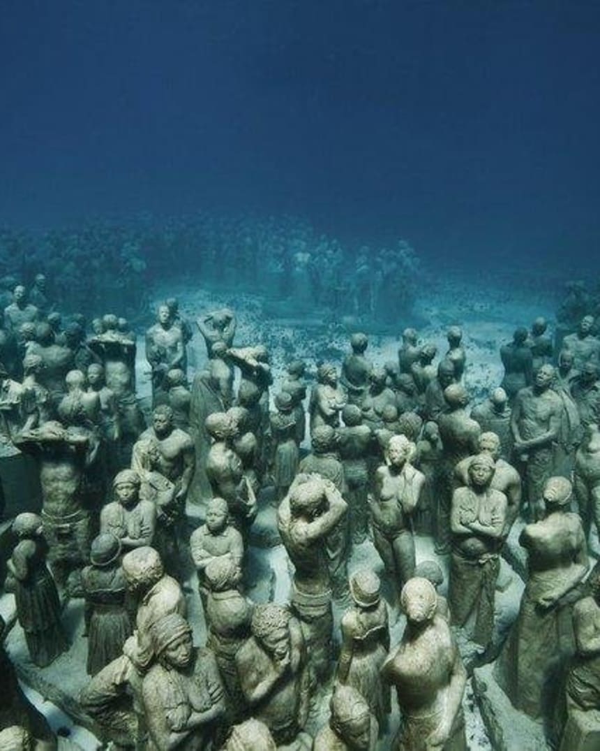 Get Wallpaper 10 Estatuas Que So Podem Ser Vistas Debaixo D Agua Free HD