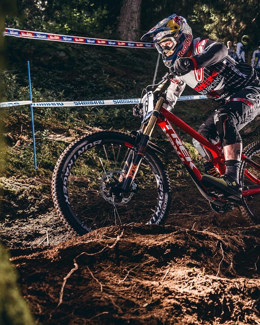downhill bike track