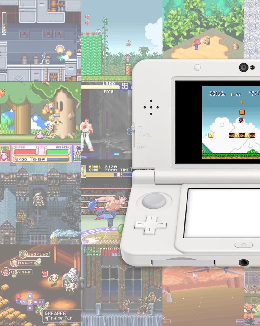 snes games on 3ds