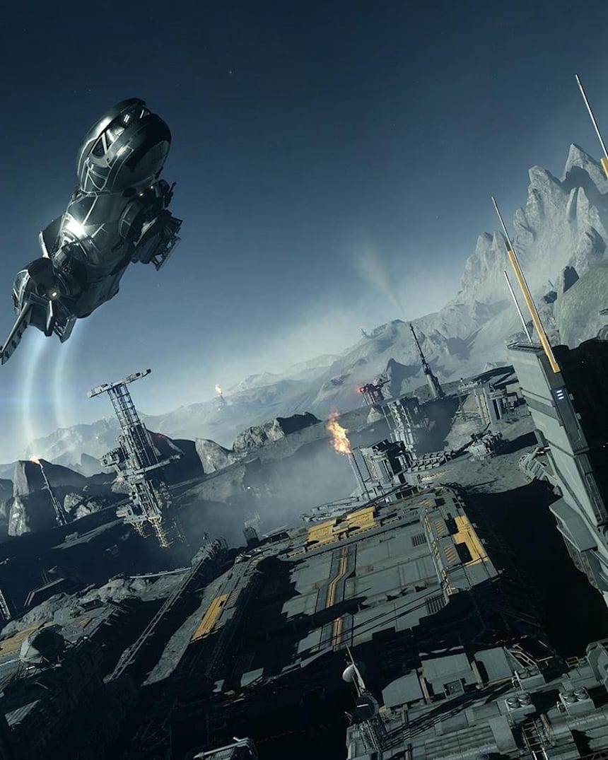 Making Star Citizen S Planets Believable Red Bull