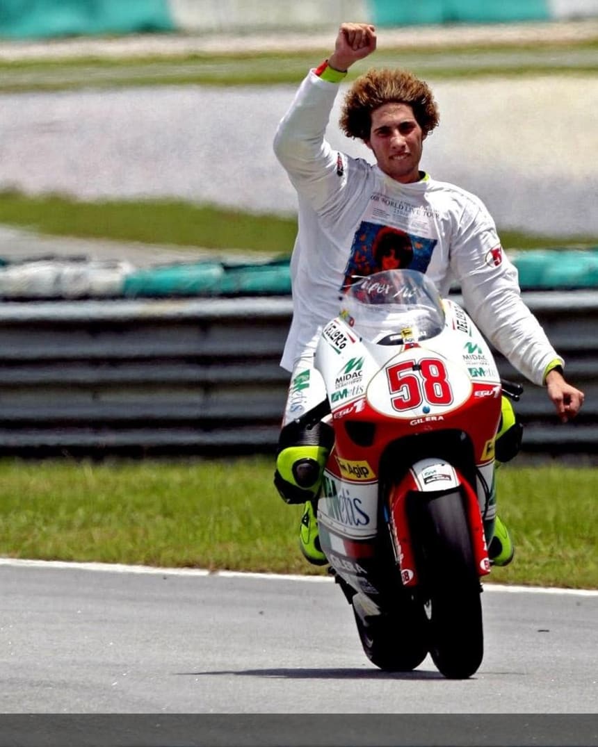 Infanzia Secondo Dinosauro Cappellini Marco Simoncelli Fine Relazione Mercato