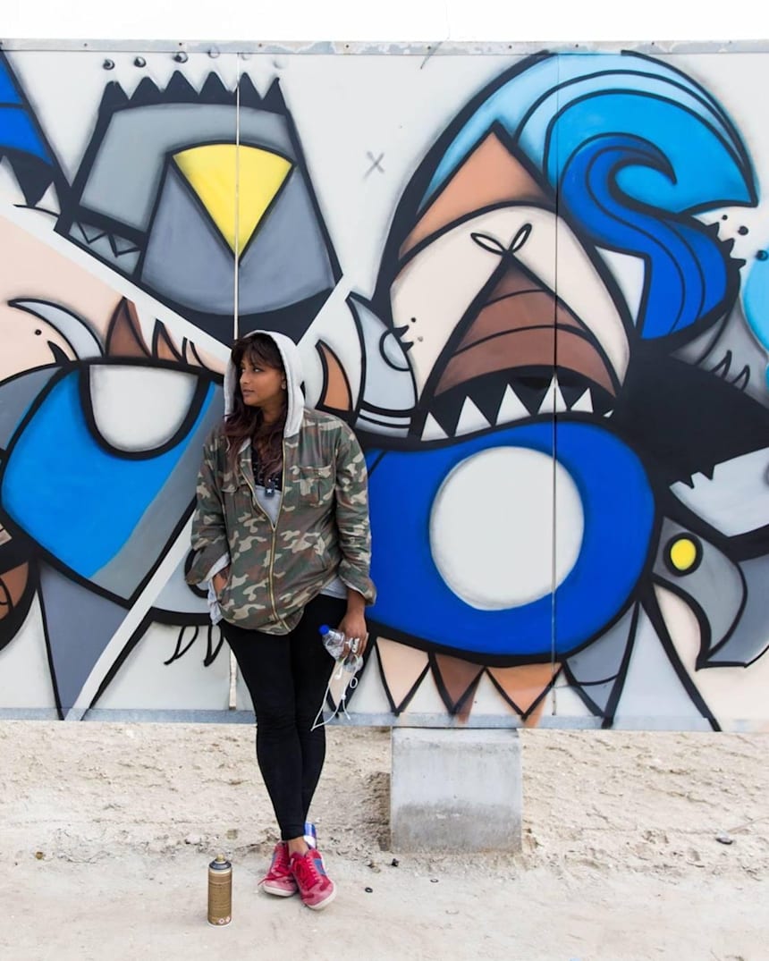 Fathima Mohiuddin Bringing Street Art To Dubai
