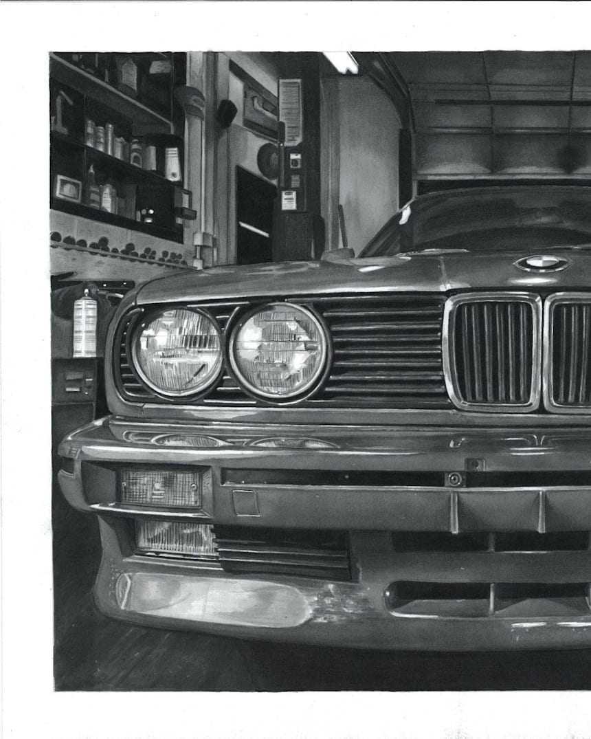 Realistic Car Drawings Interview With Przemek Wiecek