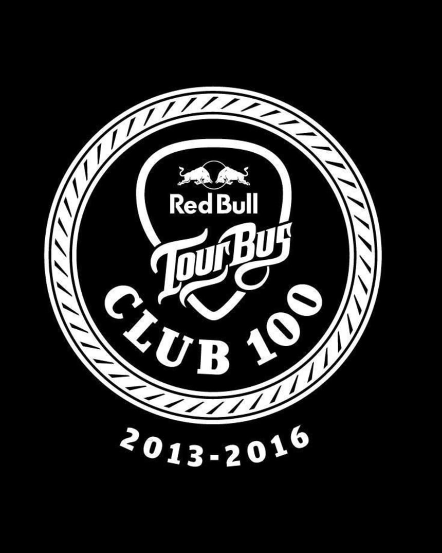 Red Bull Tour Bus Club100