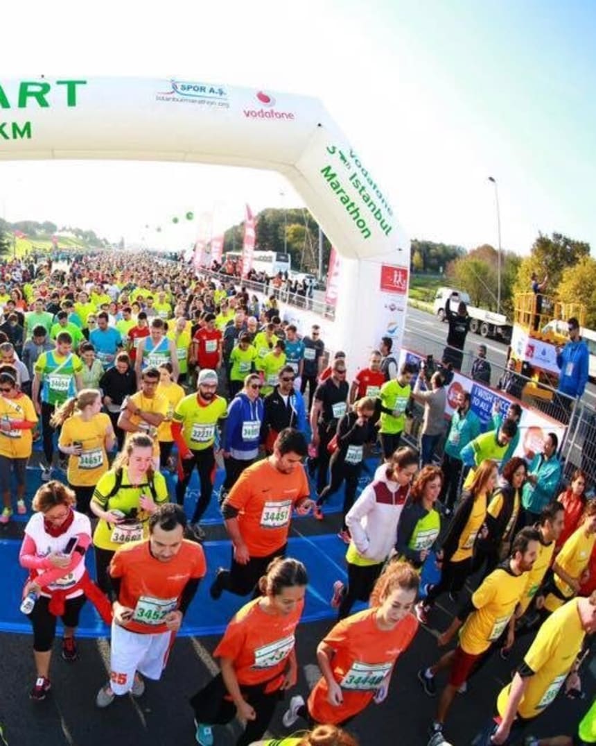 vodafone 40 istanbul maratonu en iyi anlar