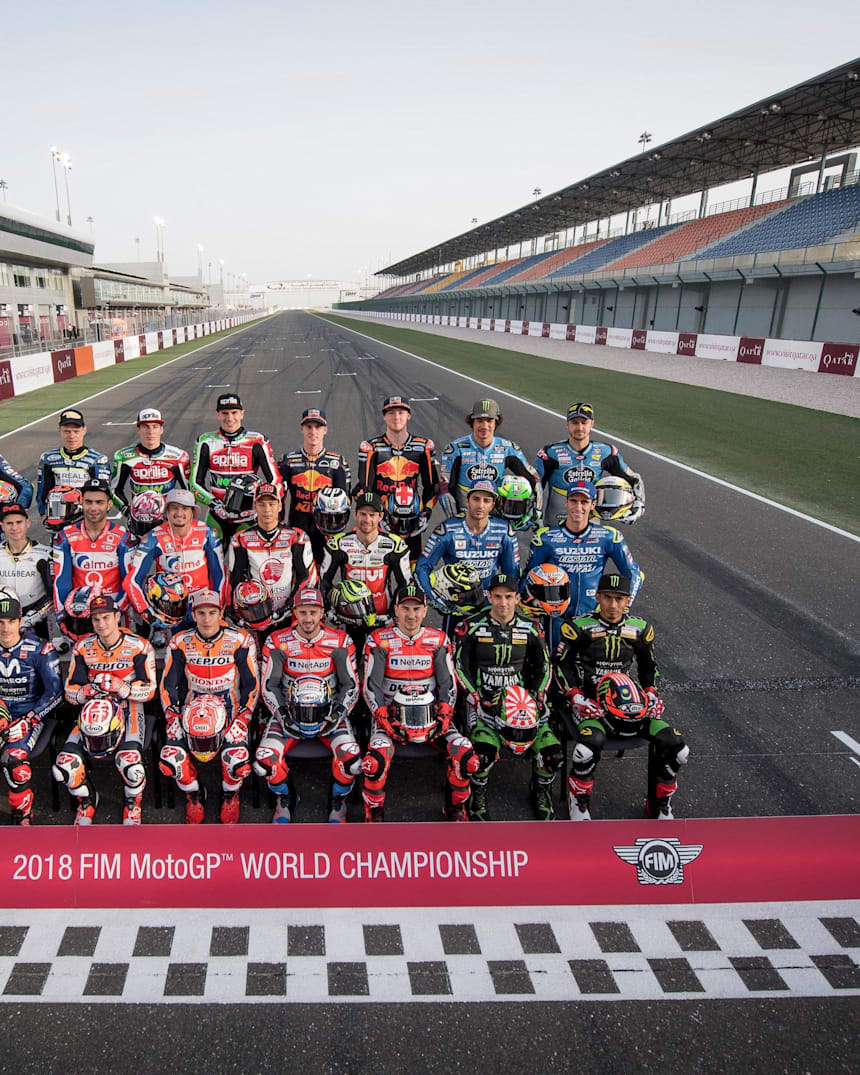 Motogp 2018 Season Grid Preview List Red Bull