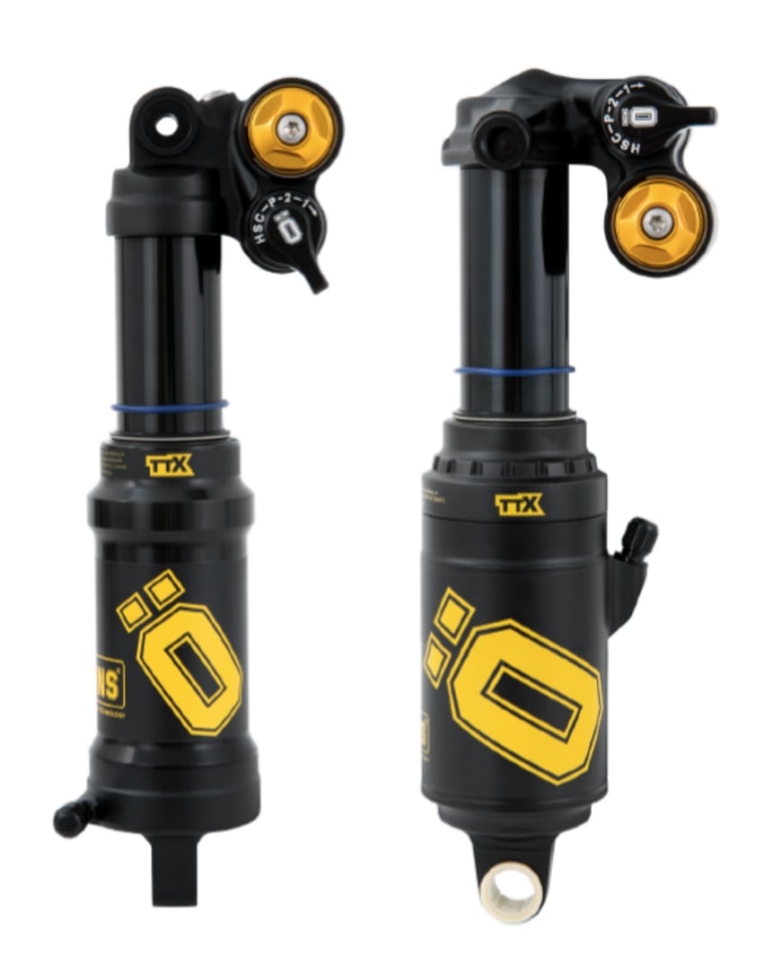 ohlins mtb shock setup