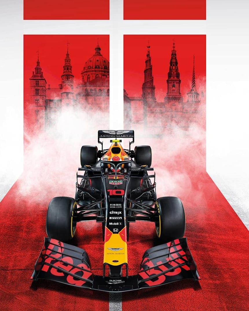 Red Bull Racing Showrun Copenhagen