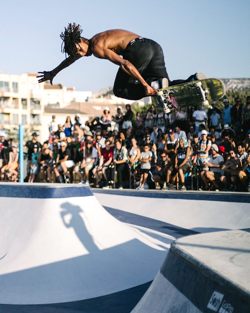 Red Bull Bowl Rippers Skateboard Contest In Marseille