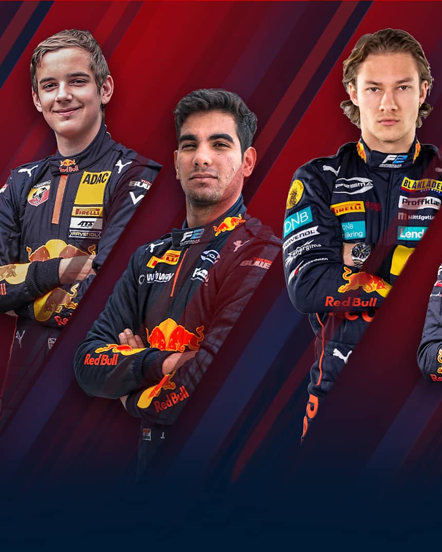 Red Bull Junior Team Drivers