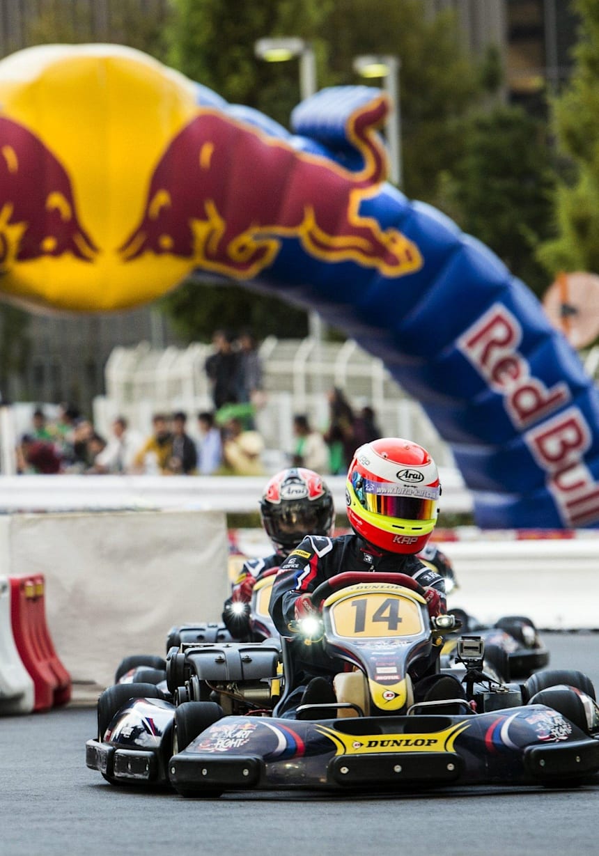 red bull go kart racing