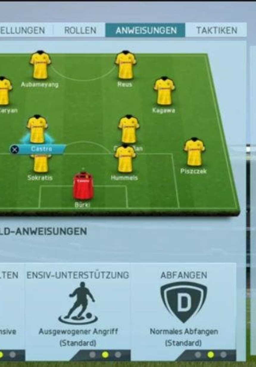 Fifa 16 Bvb Tipps Fur Die Beste Aufstellung