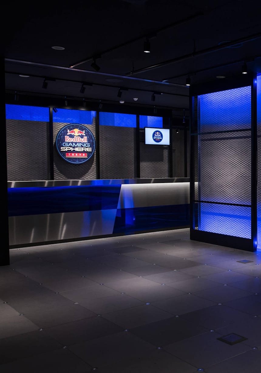 Red Bull Gaming Sphere Tokyo レッドブルが手がけるゲーミングスペース