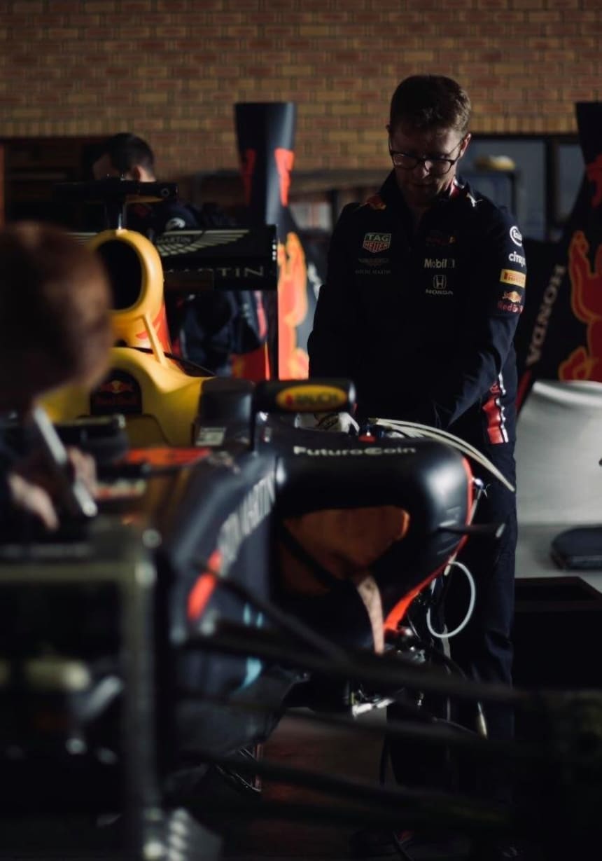 David Coulthard Red Bull Cape Town Circuit Driver