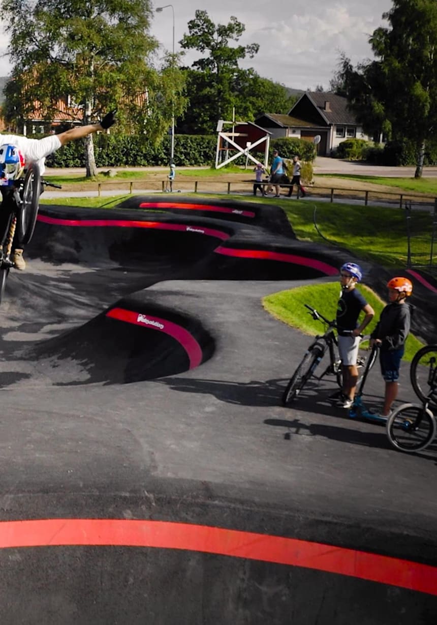 bicycle pump track