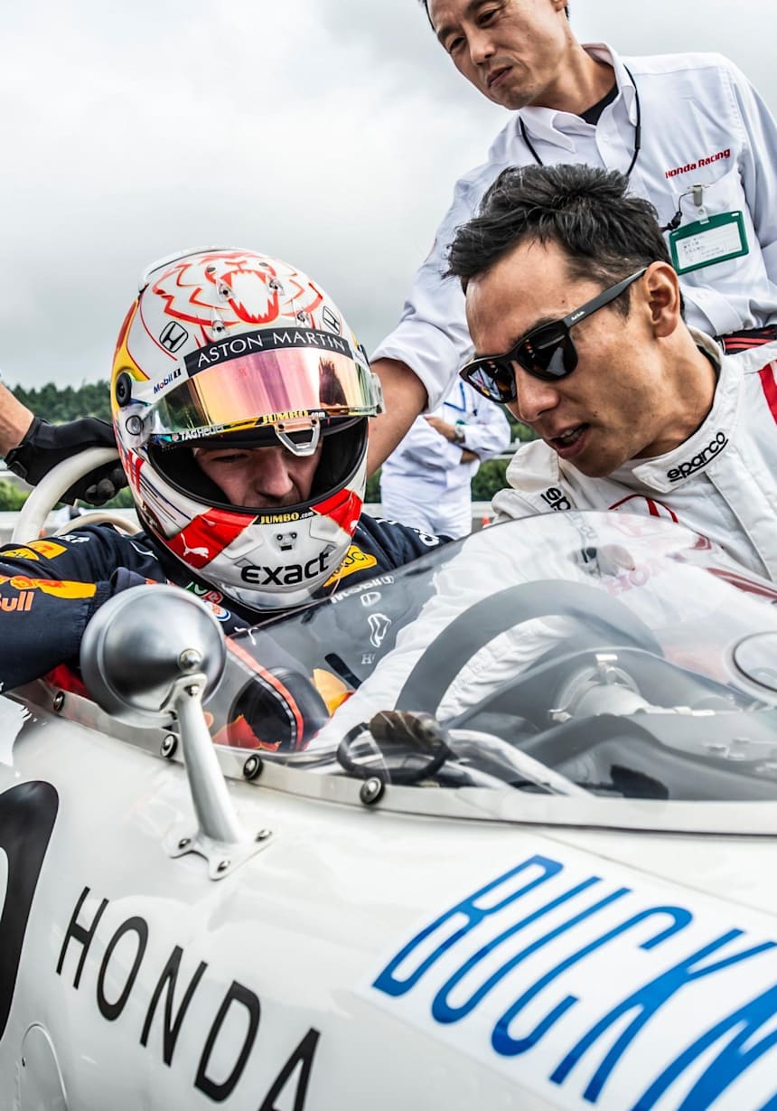 F1日本gp特別企画 マックス フェルスタッペンがホンダra272をドライブ