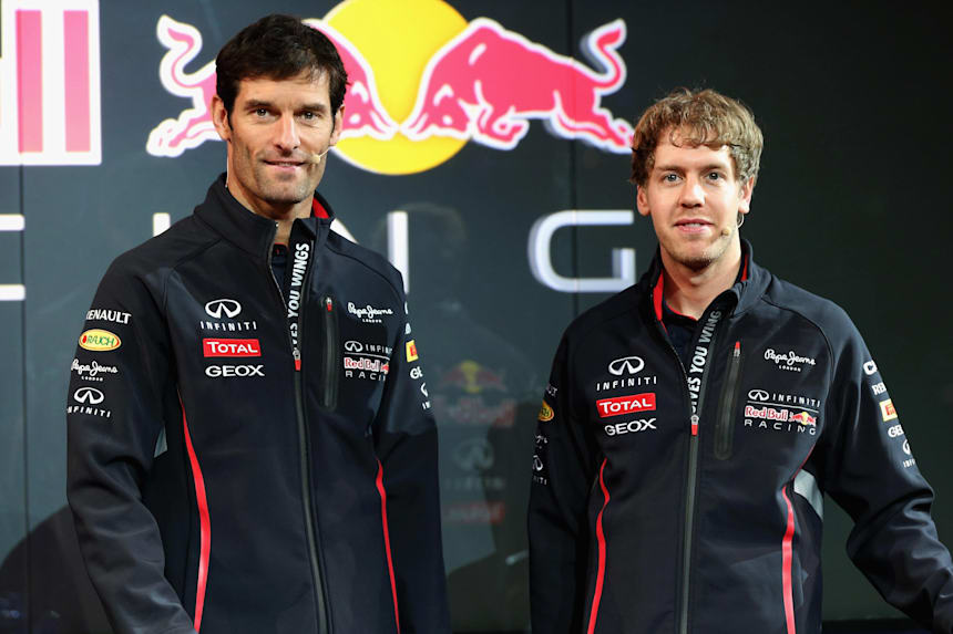 mark webber and sebastian vettel