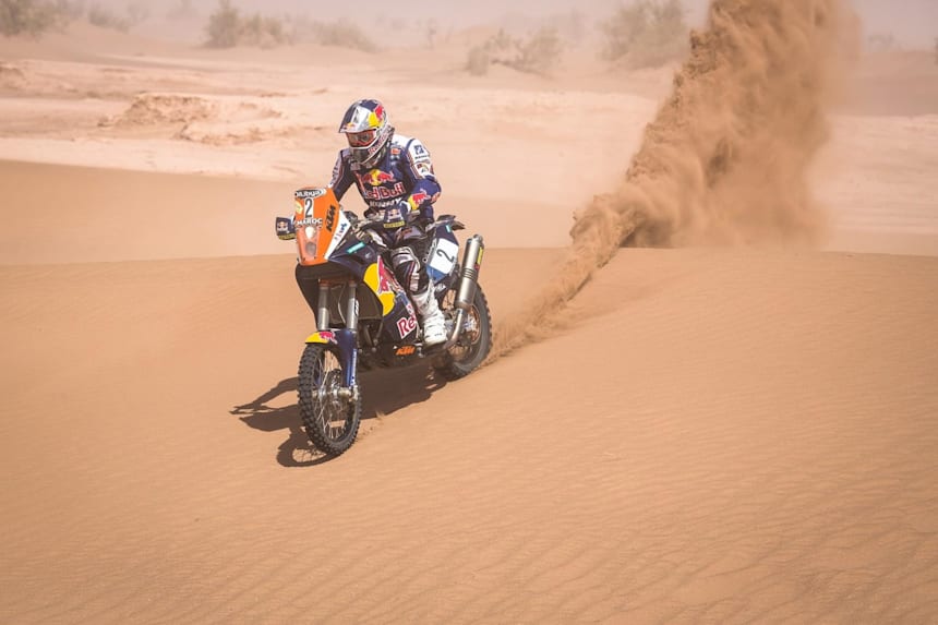 Die Fahrer Leiden Unter Der Marokkanischen Hitze