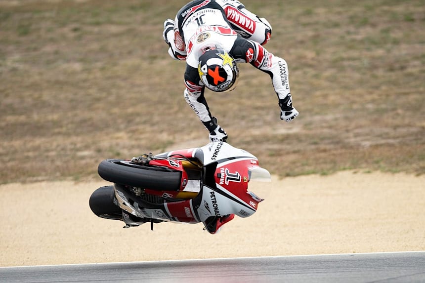 5 Nasty Crashes From Motogp Laguna Seca