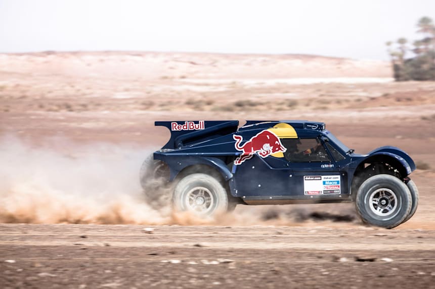 buggy red bull