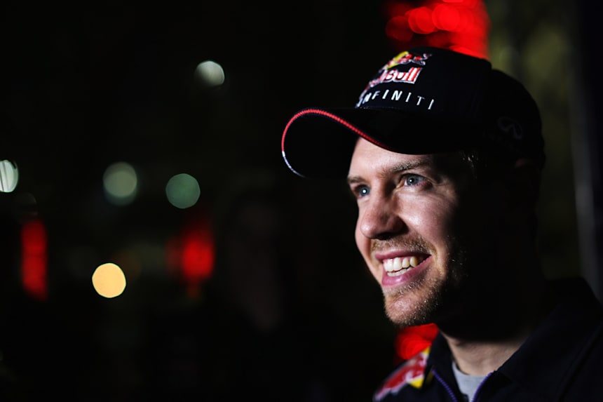 Formel 1 Fahrer Sebastian Vettel