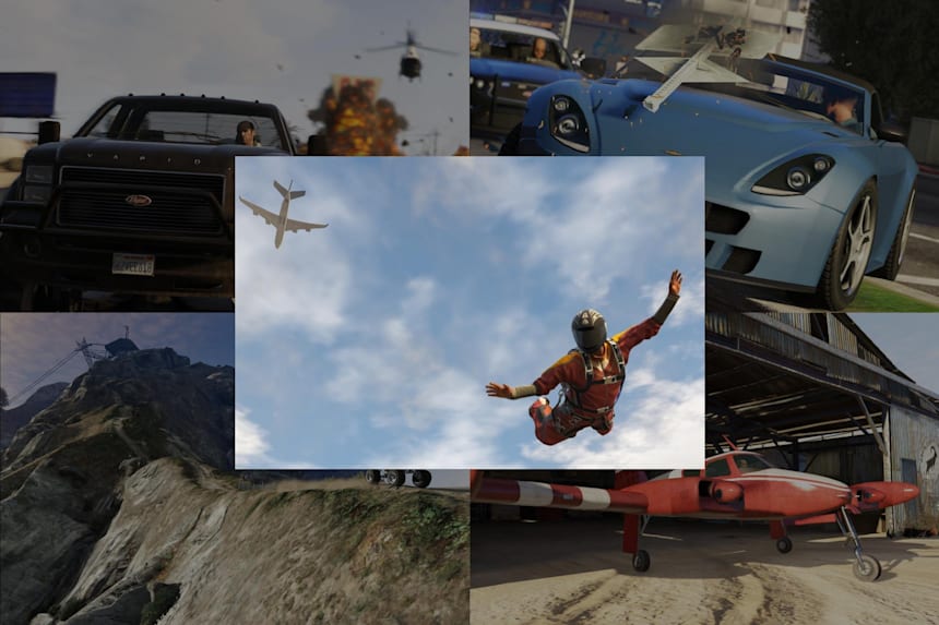 Gta 5 Stunt Jumps Tips That S How It S Done Red Bull