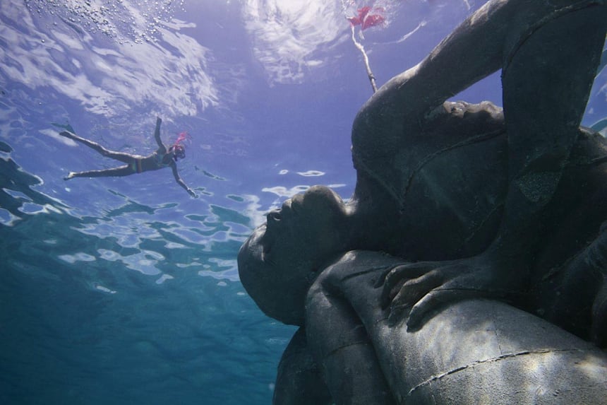 Underwater Statues In The World Top 10 Sculptures For further details and truth about this you can verify with google earth. underwater statues in the world top 10