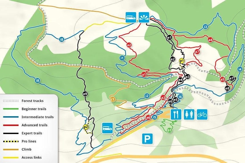 Bike Park Wales Map Bike Park Wales facts: Everything you need to know
