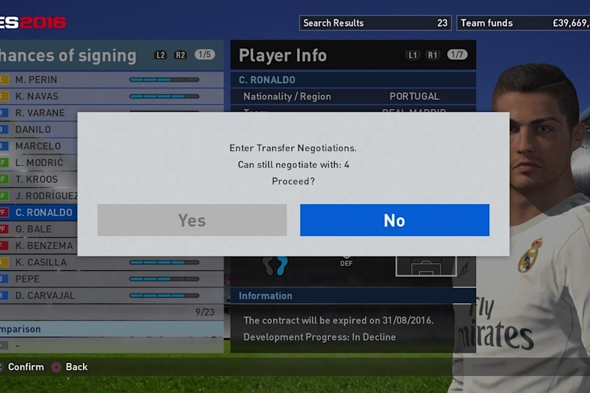 5 Ways To Improve Pro Evo Master League Career Mode
