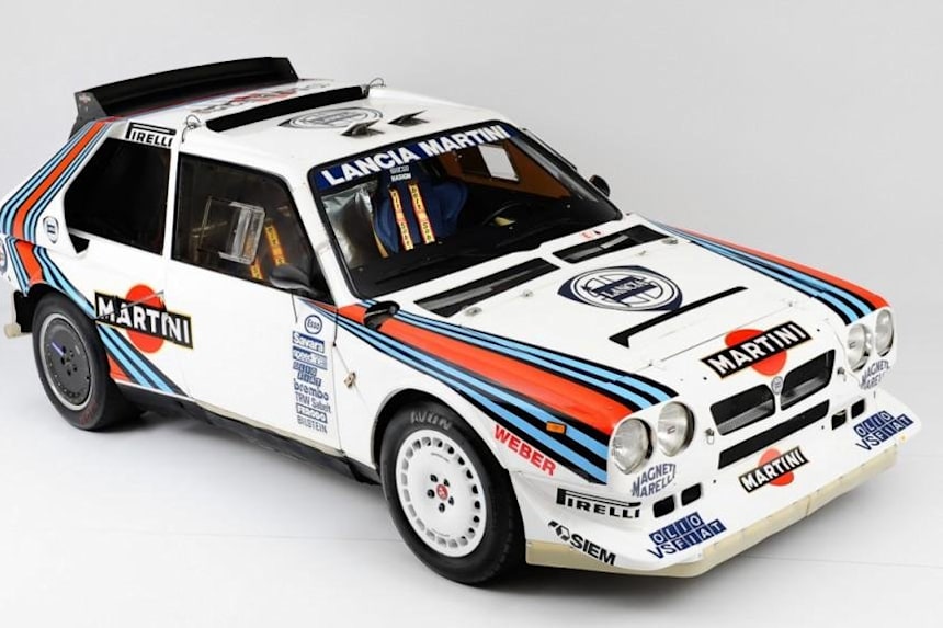 Lancia Delta S4 Group B Wrc Car For Sale Red Bull