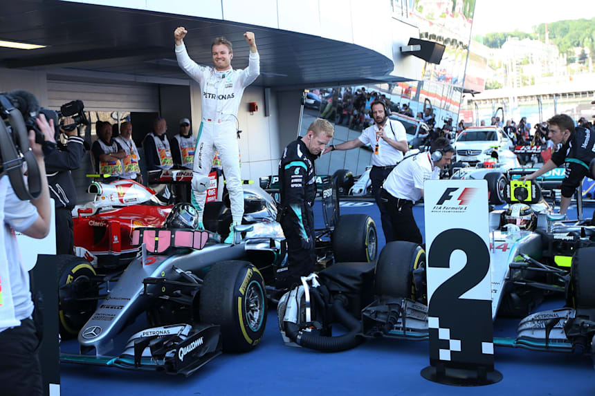 f1 2016 stats