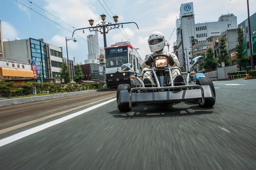 This Guy Travelled Across Japan In His Go Kart Images