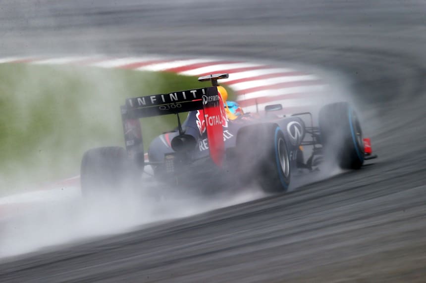f1 wet races