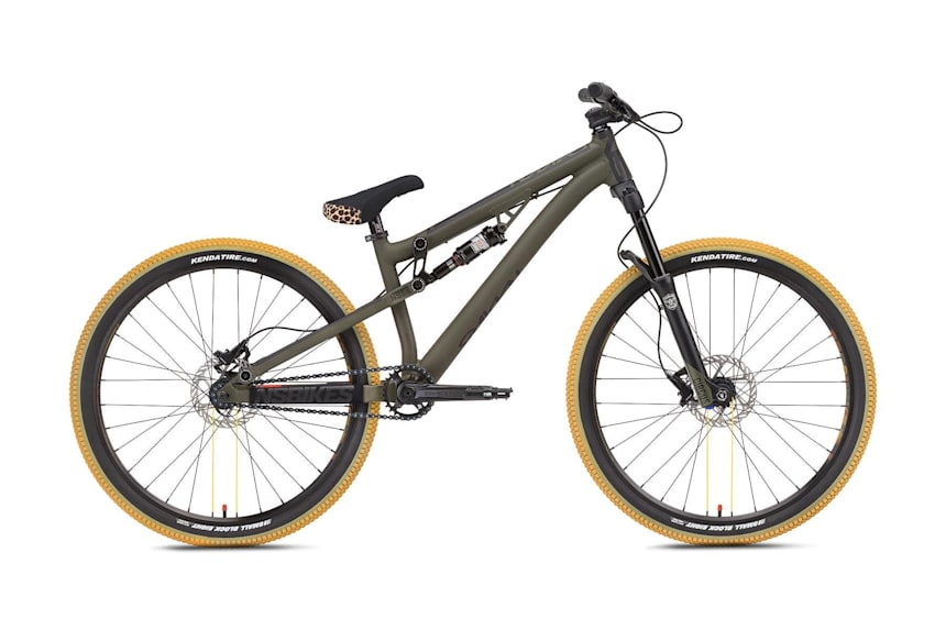 full suspension slopestyle bike