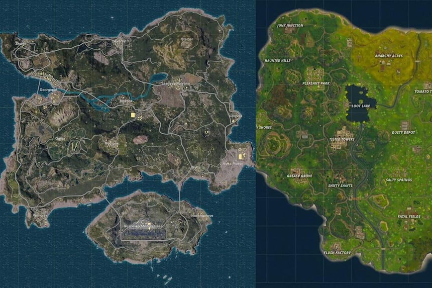 Pubg Fortnite Karsilastirmasi