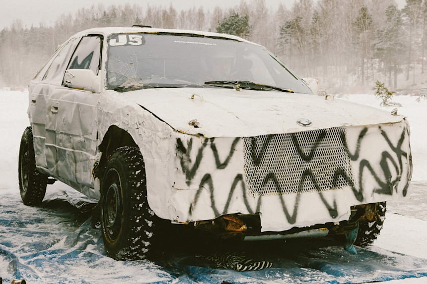 Rokkiralli La Gara Rally Sulla Neve Di Auto Scassate