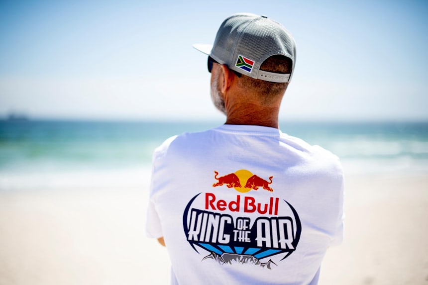 Red bull surfing hat