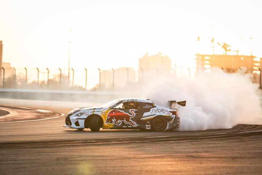 lexus rcf drift