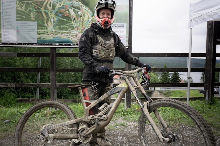 mtb in the rain