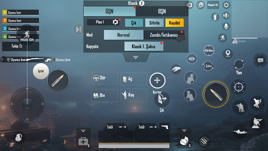 pubg mobile hassasiyet ayarlari 2021