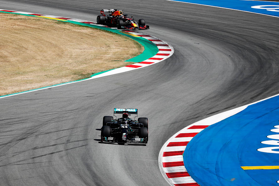 F1 Spanyol Nagydij 2020 Verstappen Masodik Lett