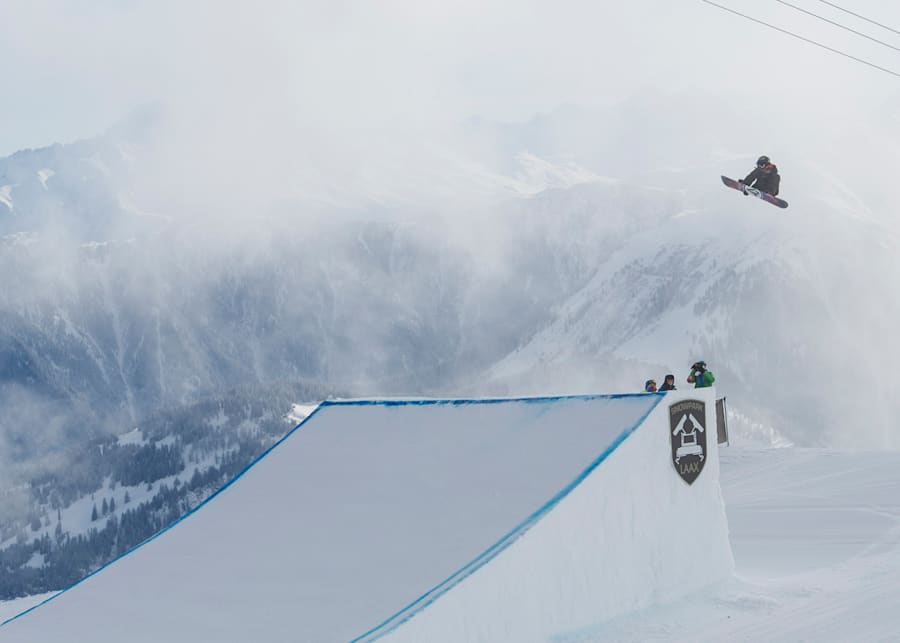 Laax Open – slopestyle and halfpipe skiing event