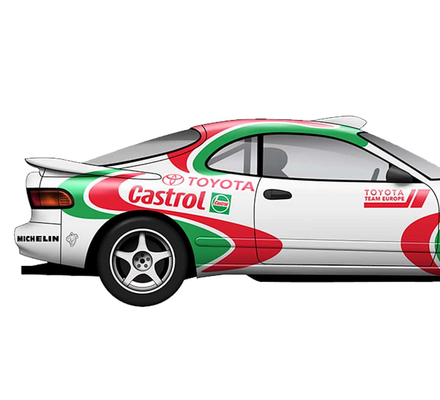 Toyota Celica GT Four Dolák 1 - 43 - Kovové modely