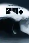 Plakat für den Surffilm Twenty Foot Plus, das einen Surfer auf einer Welle zeigt.