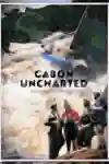 Artwork for kayaking film Gabon Uncharted, starring Adrian Mattern, Dane Jackson, Bren Orton and Kalob Grady
