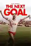 A player celebrates in the poster artwork for The Next Goal: Red Bull Bragantino